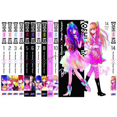 Manga Oshi No Ko by Aka Asaka English Comic Version Full Set Vol. 1-14 (Ongoing)