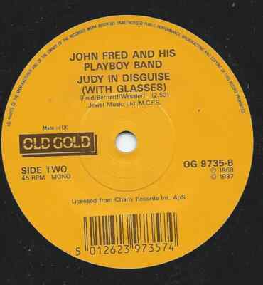 Crazy Elephant , John Fred & His Playboy Band Gimme Gimme Good Lovin / Judy I