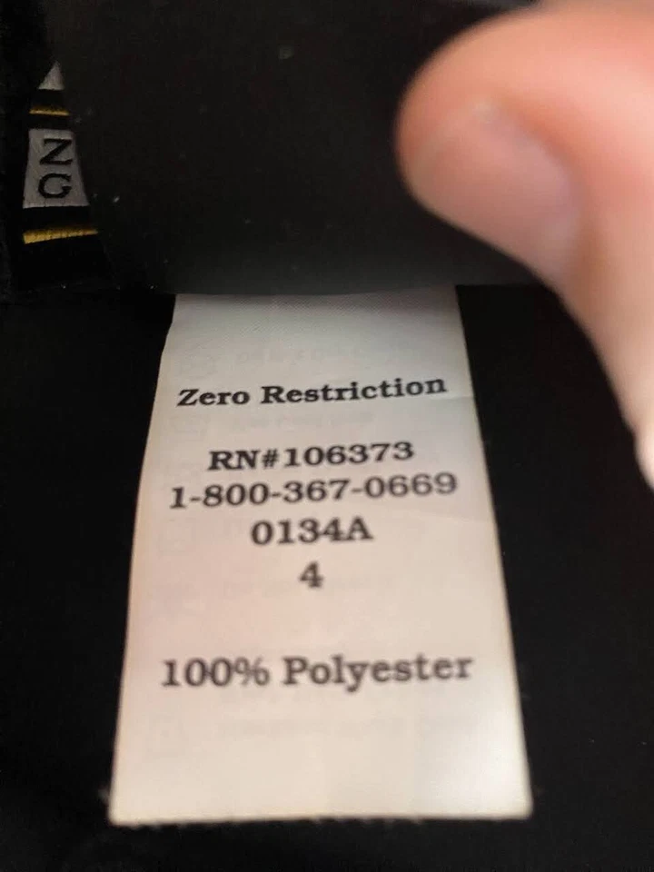 Zero Restriction Jacket Men's Large Blue Golf Performance Windbreaker - Image 4 of 4