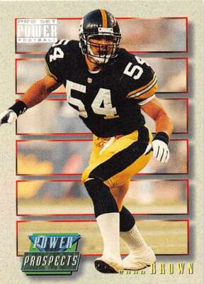 1993 Power Update Prospects #32 Chad Brown LB NM-MT RC Steelers | eBay
