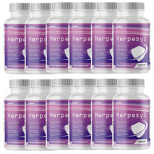 Herpesyl Advanced Defense Formula Dietary Supplement - 12 Bottles