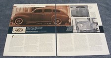 1939 Mercury Eight Series 99a History Info Article The First Mercury