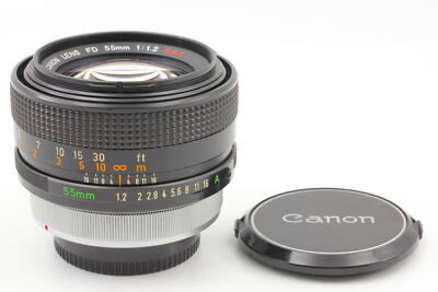 w/cap [Top MINT] Canon FD 55mm f1.2 s.s.c. ssc MF Lens for FD