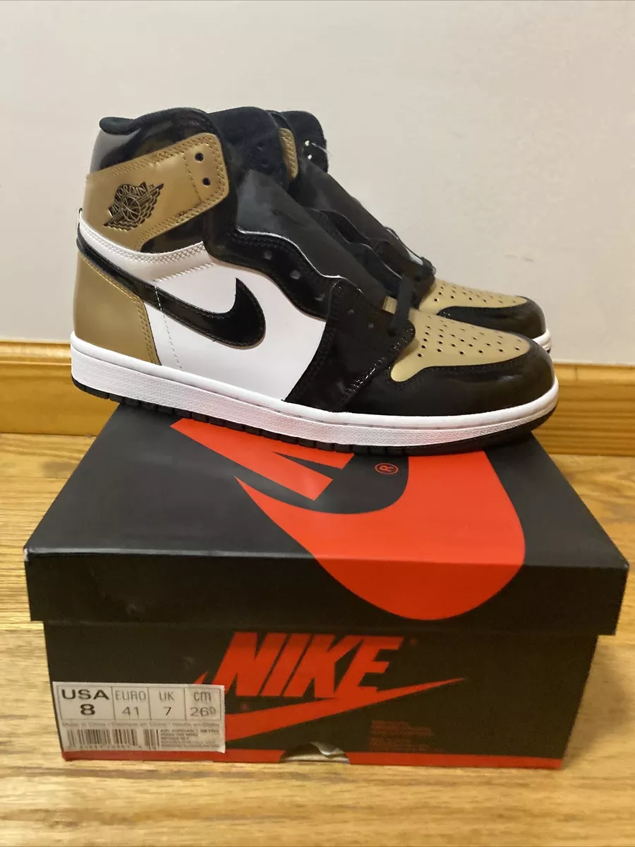 Jordan 1 gold toe sale