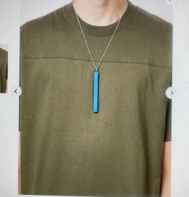 ambush cigarette necklace AMBUSH Cigarette Case Necklace - Blue 100% Authentic Unisex