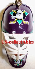 NHL ANAHEIM MIGHTY DUCKS Máscara Facial Portero Llavero Raro Coleccionable Souvenirs