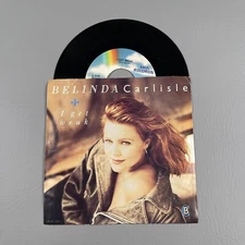 BELINDA CARLISLE, I GET WEAK 45 Photo Sleeve 1988 MCA Records MCA-53242 Vinyl EX