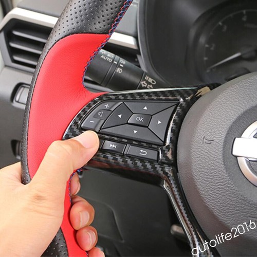 Borde de cubierta de aire acondicionado aspecto de fibra de carbono para Nissan X-trail T32/Rogue 2014-2020 ABS - Imagen 6 de 25