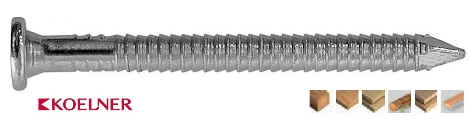 90g Galvanised Annular Ring Shank Nails Nail Steel High Quality