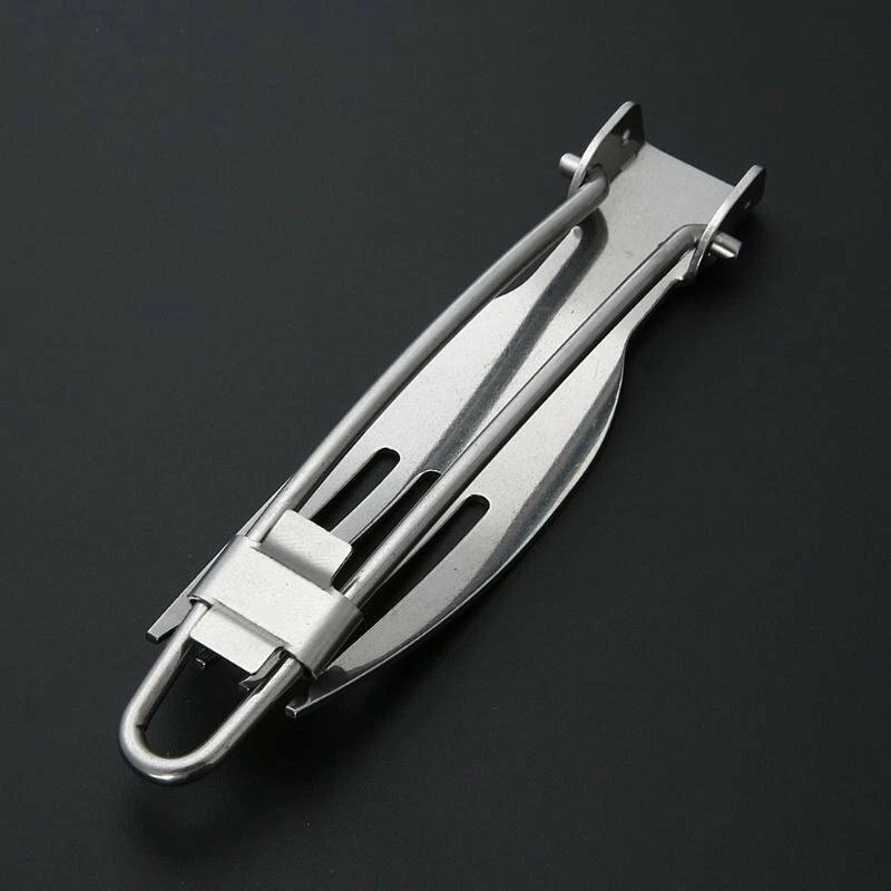 3PCS Stainless Foldable Knife Spoon Fork Travel Camping Picnic Folding Utensil - image 4 of 4