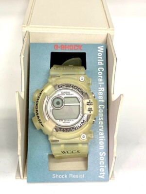 G-SHOCK FROGMAN Watch W.C.C.S. DW-8201 WC-8T Clear color W G-SHOCK FROGMAN Watch W.C.C.S. DW-8201 WC-8T Clear color W