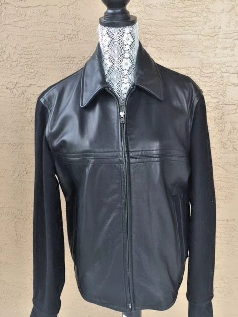 1990's \" DONNA KARAN \" riders jacket レザー ダナキャランニューヨーク DKNY 90s vintage leather riders jacket