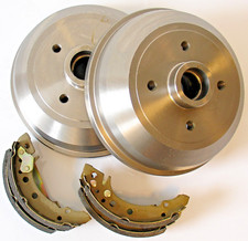 Opel Corsa B Bremsen Bremstrommel + Bremsbacken hinten Hinterachse