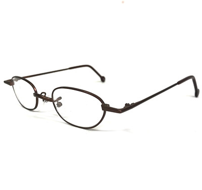 Vintage la Eyeworks Eyeglasses Frames ELOISE 445 Matte Brown Round  42-20-130