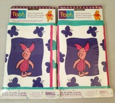 New Set 2 Winnie the Pooh Friendship Wallpaper Border Pair Disney Piglet 10 Yds