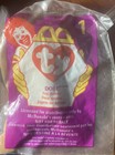 DOBY The Dog TY #1 beanie baby McDonalds New Retired — photo 1