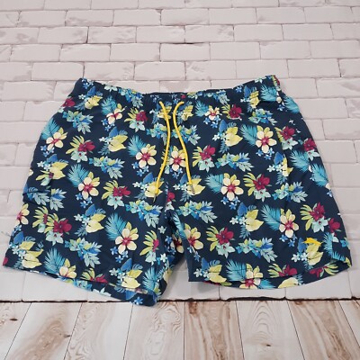 Tommy Bahama Swim Shorts Mens Size XL Floral Tropical Beach