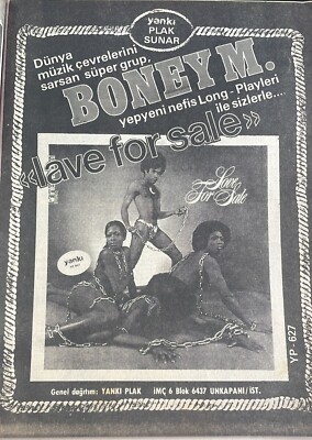 BONEY M.  1978 Full Turkish Magazine KISS, DAYLE HADDON, Catherine Deneuve