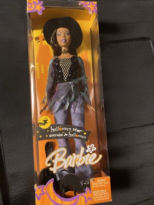 2005 Halloween Star Barbie Estrella De Halloween Mattel New In Box G5321