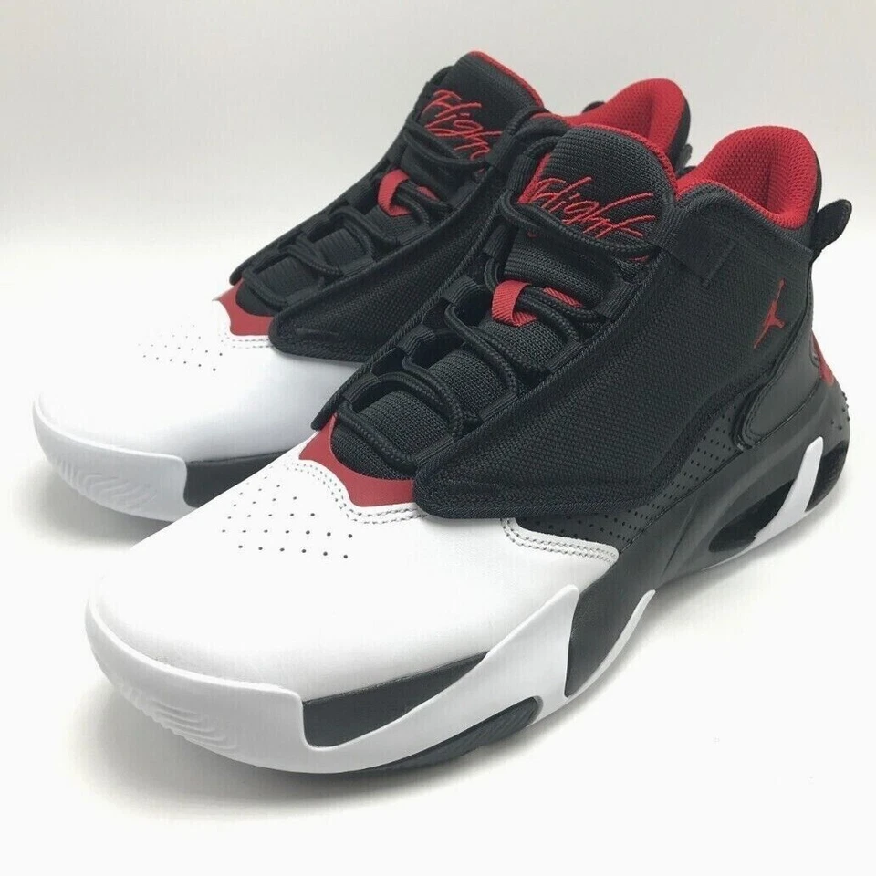 *NOVO* Masculino Nike Air Jordan Max Aura 4 Preto/Branco (DN3687 061), TAM 8.0 - 13.0👍 - Imagem 3 de 4