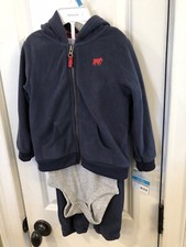 New With Tags Size 24M Carters Three Piece Set Jacket, One Piece, And Pants TR20