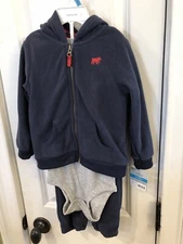 New With Tags Size 24M Carters Three Piece Set Jacket, One Piece, And Pants TR20