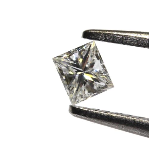 GIA certified loose .25ct SI2 H princess cut diamond vintage antique Natural - Picture 3 of 5
