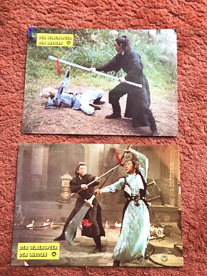 Der Silberspeer der Shaolin Aushangfotos 2 Stck. Eastern