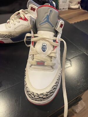 Size 5 - Jordan Son of Mars Low True Blue 2013 | eBay