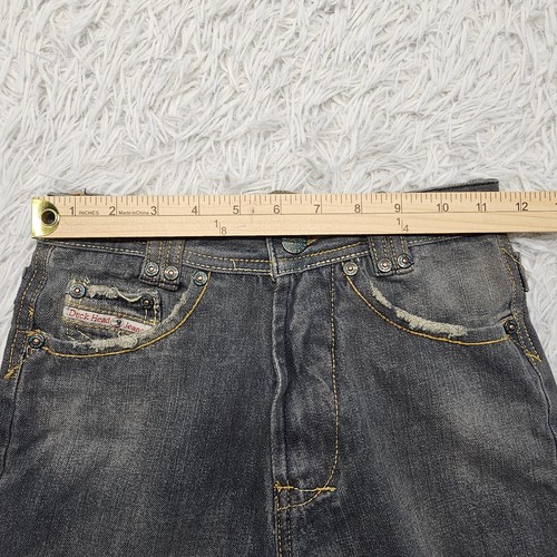 Boys Youth Duck Head Bootcut Classic Distressed Denim Blue Jeans Size 8 - Picture 8 of 14