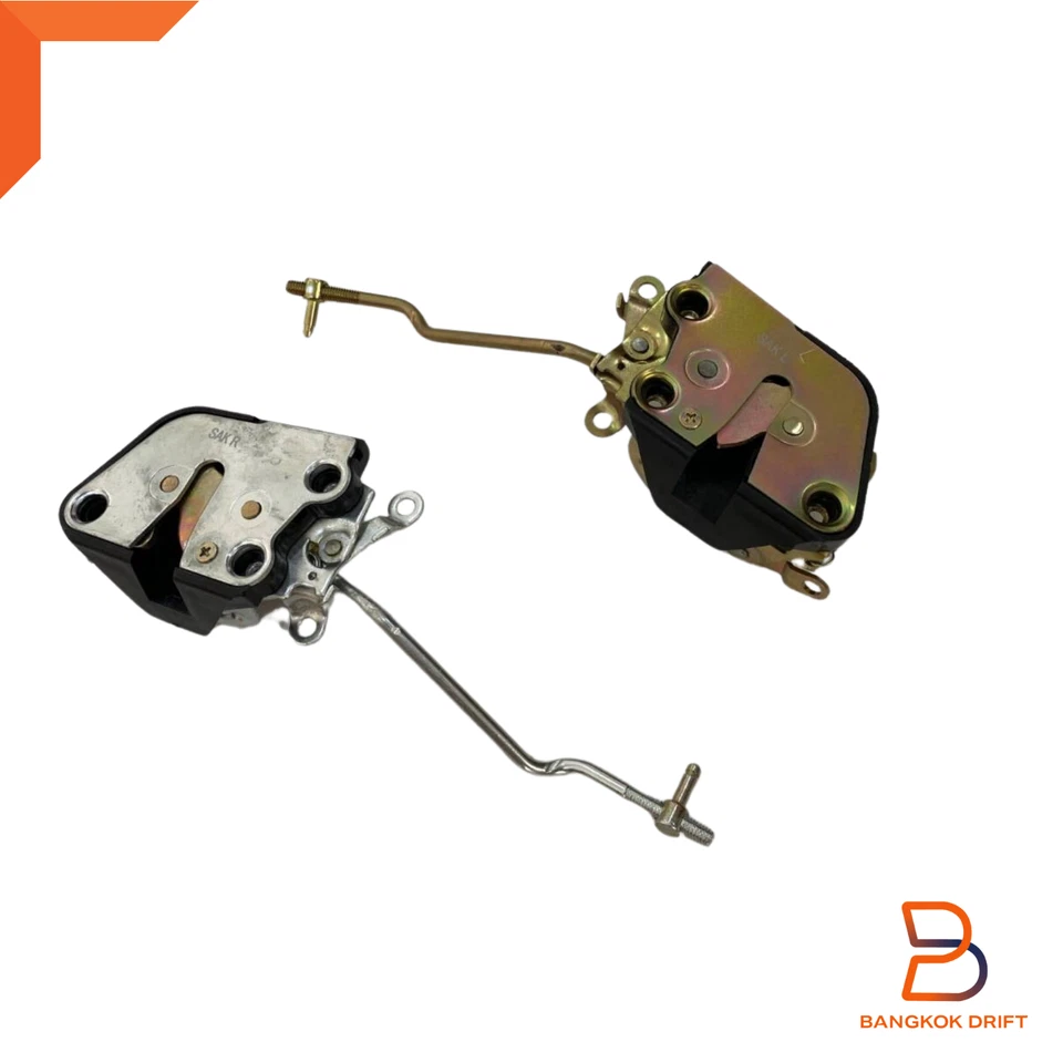 Par de pestillos de cerradura de puerta delantera izquierda+derecha para camioneta Isuzu Chevrolet LUV KB KBZ 1980-1988 Foto 2 de 4