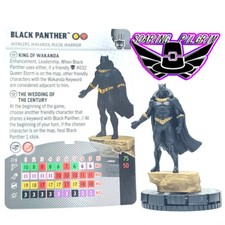 Marvel Heroclix BLACK PANTHER - 033 - RARE  Black Panther Set