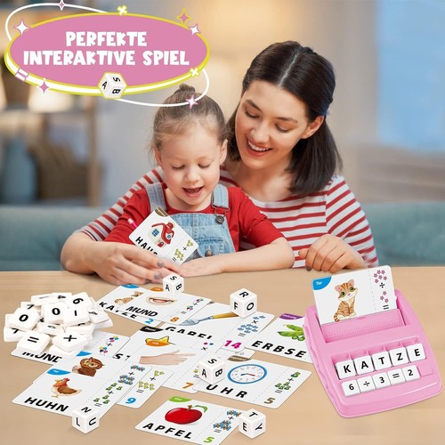 Joozmui Buchstaben Lernen Spiele, Mädchen, Junge Kinderspielzeug ab 3-6 Jahre - Bild 3 von 7