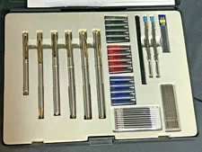 JML Classic Pen Set - Fountain Pen - 66 pc refill set - Open Box