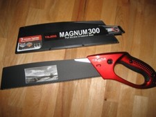 Tajima Japan Aluminist Hands&auml;ge Magnum 300 MG300 Zimmereis&auml;ge + 1 x Blatt schwar
