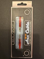 Solaray Hi-Fi Aux Cable Play Music Through 3.5mm Stereo Cable 