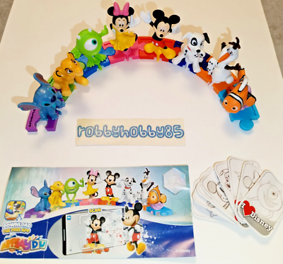 DISNEY 100 YEARS COMPLETE SET OF FIGURES KINDER JOY SURPRISE EGG