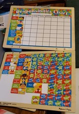 Melissa And Doug Responsibility Chart Dry Erase With Magnets