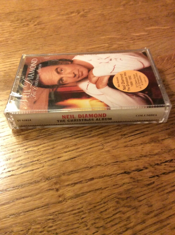 New Neil Diamond The Christmas Album Cassette Factory Sealed Foto 3 de 4