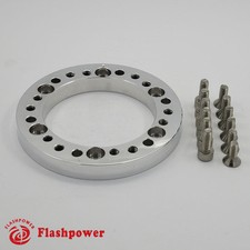38 Steering Wheel Spacer Kit For 6 Hole Steering Wheel To 6 Hole Adapter