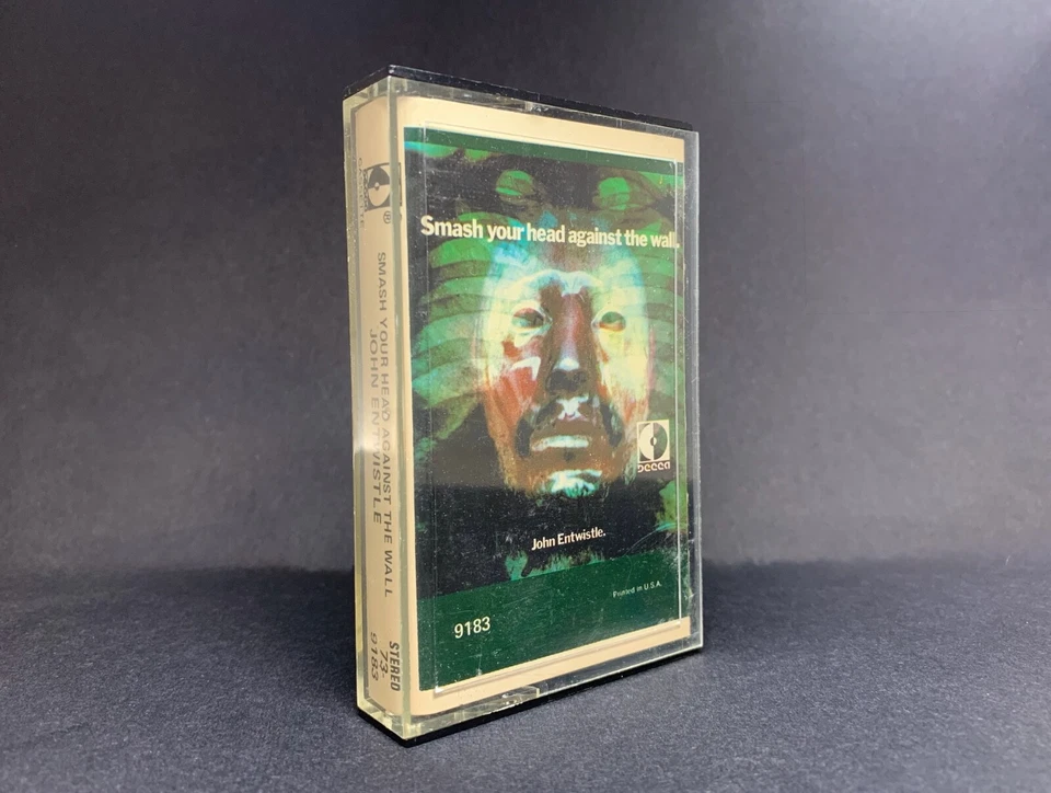 John Entwistle SMASH YOUR HEAD AGAINST THE WALL Cassette **US 1ST ISSUE 1971** - Image 2 of 4