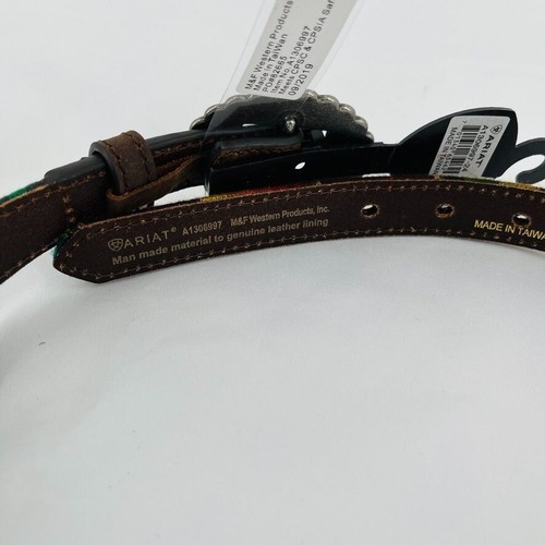 Ariat Girl's Serape Concho Belt size 24 New With Tags - Picture 5 of 13