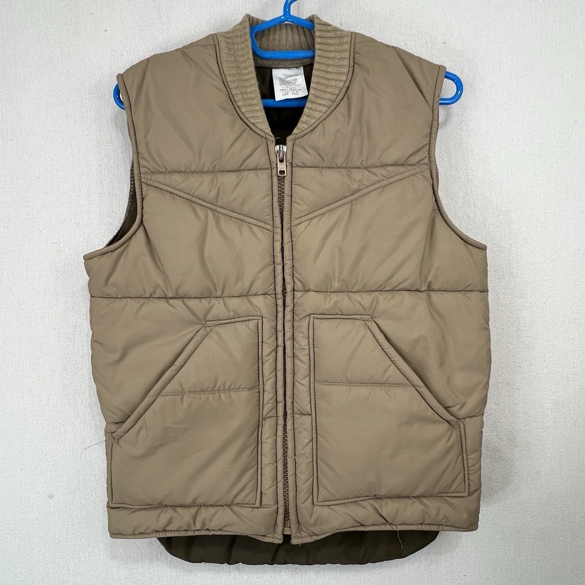 USA製 90s Walls Vintage Dawn Vest Vintage Walls Blizzard Pruf Down Quilted Puffer Vest Fall