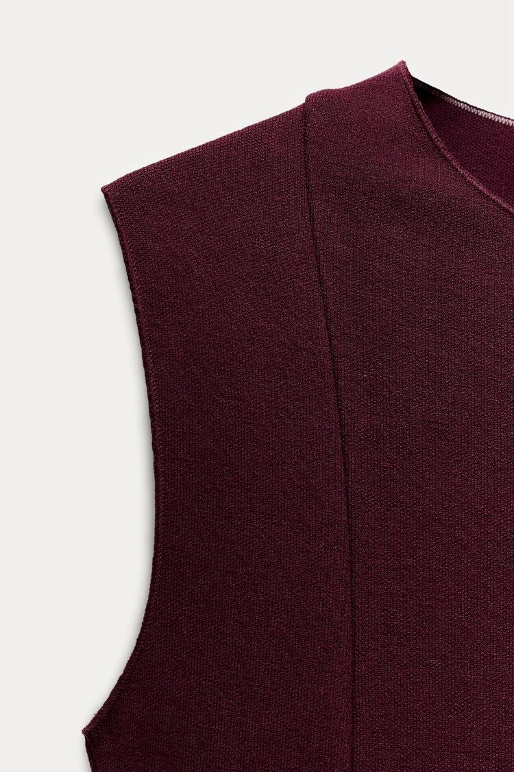 zara burgundy skater dress Adalind Chiffon Dress in Red Butterfly Floral Burgundy main image 0