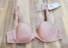 Calvin Klein Women's Sheer Marquisette Spacer Demi Bra Size 32A
