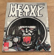 Heavy Metal Magazine September 1977 - Volume 1,  No. 6