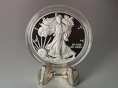 2016-W West Point Proof American Silver Eagle 1 oz 1oz Ounce Fine .999 Silver