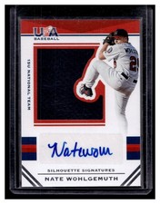 Wohlgemuth, Nate - 2017 USA Baseball - Swatch/Autograph - 16/99