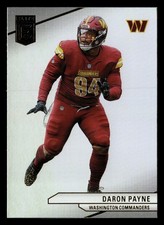 Daron Payne 2024 Donruss Elite #35 Washington Commanders FOOTBALL *086