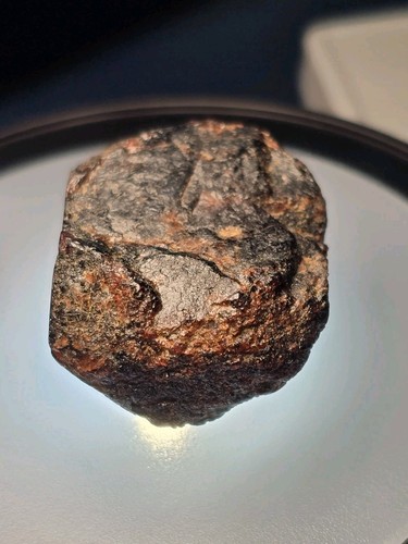 Authentic Georgia Almandine Garnet - Natural Red Raw Mineral Gemstone A104 - Picture 7 of 8